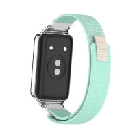 Ремешок с нейлоновой петлей для Honor Band 9 (зелено-голубой)