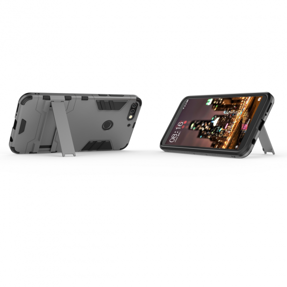 Чехол Duty Armor для Huawei Honor 7C Pro / Enjoy 8 (серый) Чехол Duty Armor для Huawei Honor 7C Pro / Enjoy 8 (серый)