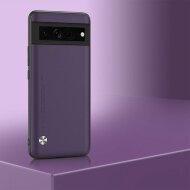 Чехол из искусственной кожи для Google Pixel 7 (темно-фиолетовый) Чехол из искусственной кожи для Google Pixel 7 (темно-фиолетовый)