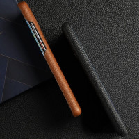 Кожаный чехол Cowhide для Google Pixel 7 (черный)