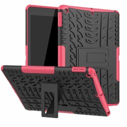 Чехол Hybrid Armor для Apple iPad 10.2 (черный + розовый)