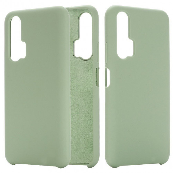 Силиконовый чехол Mobile Shell для Honor 20 Pro (темно-зеленый)