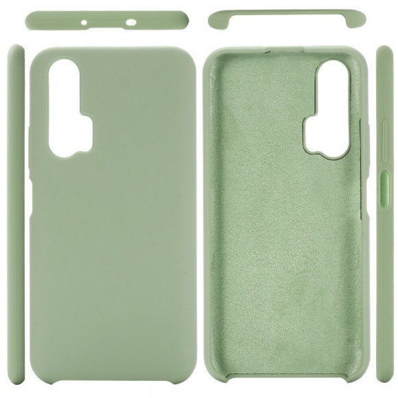 Силиконовый чехол Mobile Shell для Honor 20 Pro (темно-зеленый)