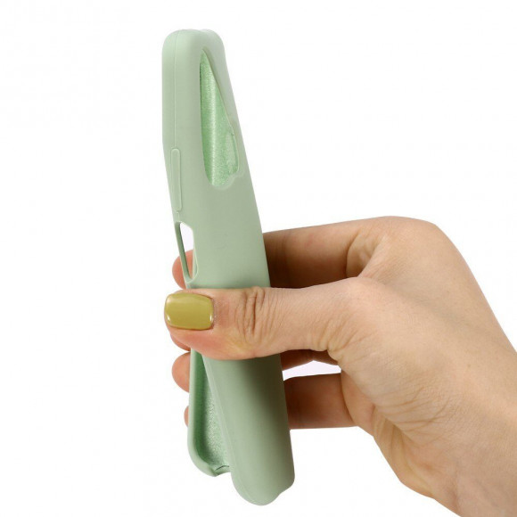 Силиконовый чехол Mobile Shell для Honor 20 Pro (темно-зеленый)