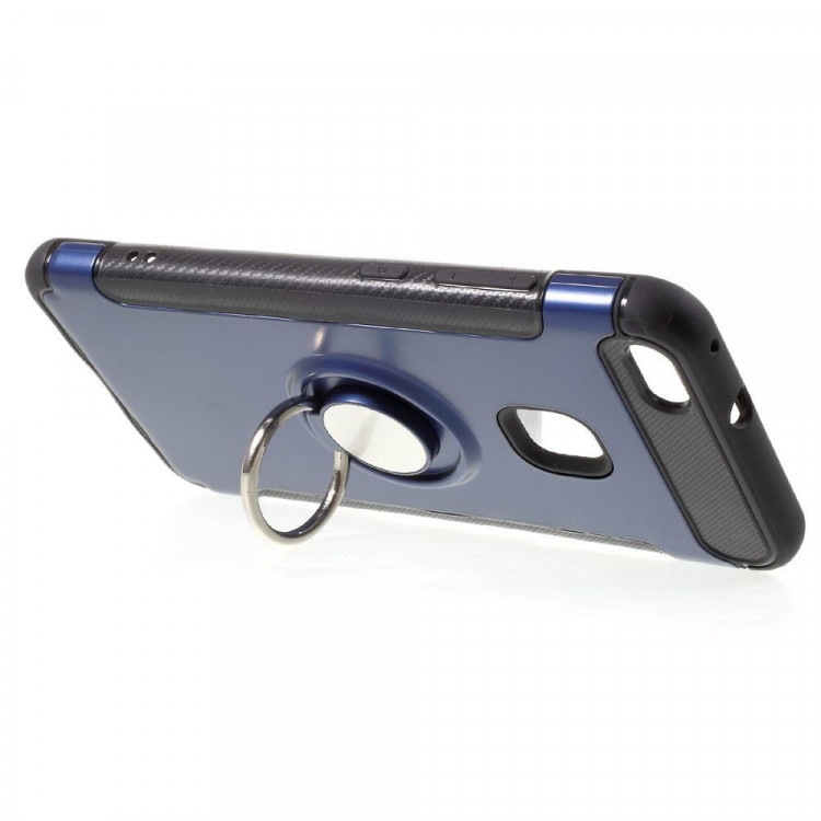 Чехол Hybrid Kickstand для Huawei P10 Lite (голубой)