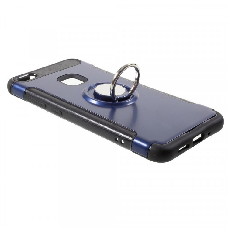 Чехол Hybrid Kickstand для Huawei P10 Lite (голубой)