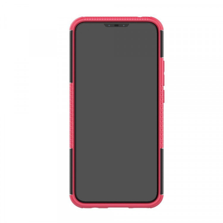 Чехол Hybrid Armor для Huawei Mate 20 Lite (черный + розовый)