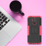 Чехол Hybrid Armor для Huawei Mate 20 Lite (черный + розовый)
