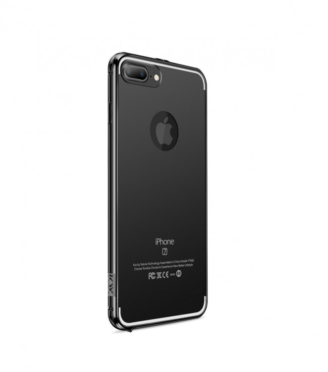 Чехол Luxury Aluminum для iPhone 7 Plus (черный)