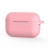 Силиконовый чехол для наушников Apple AirPods Pro (розовый)