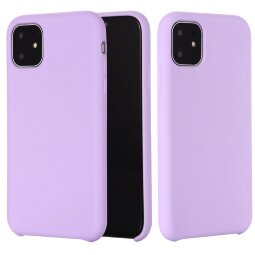 Силиконовый чехол Mobile Shell для iPhone 11 (фиолетовый)