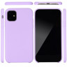 Силиконовый чехол Mobile Shell для iPhone 11 (фиолетовый)