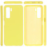 Силиконовый чехол Mobile Shell для Honor 30S (CDY-NX9A) (желтый)