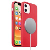 Чехол MagSafe для iPhone 12 mini (красный) Чехол MagSafe для iPhone 12 mini (красный)
