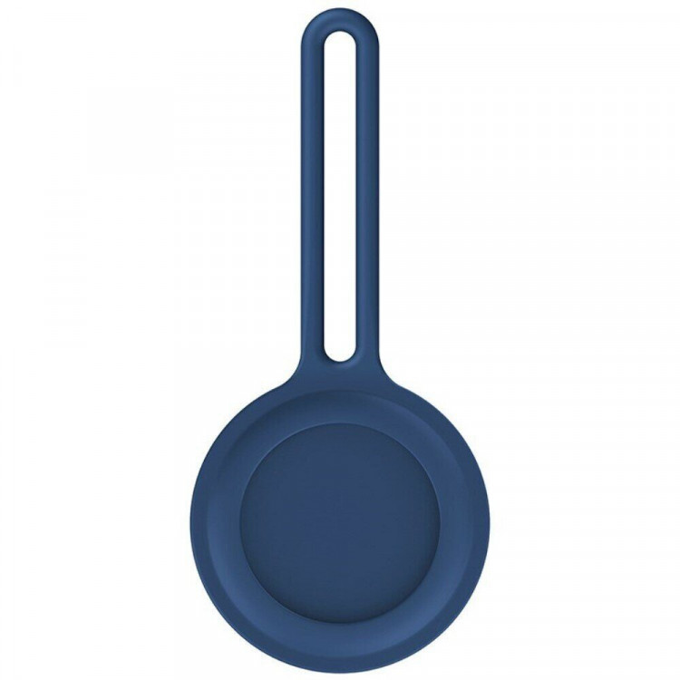 Силиконовая подвеска для AirTag (темно-синий)