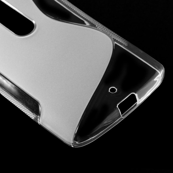 Нескользящий чехол для Motorola Moto X Style (прозрачный)