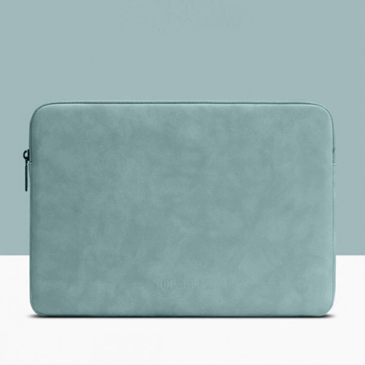Чехол с молнией TAIKESEN для ноутбука и Macbook 13,3 дюйма (зеленый)