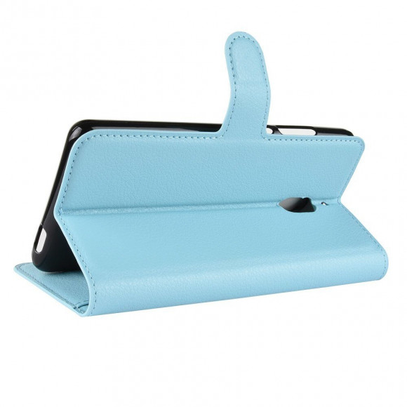 Чехол с визитницей для Nokia 2.1 (голубой) Чехол с визитницей для Nokia 2.1 (голубой)