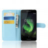 Чехол с визитницей для Nokia 2.1 (голубой)