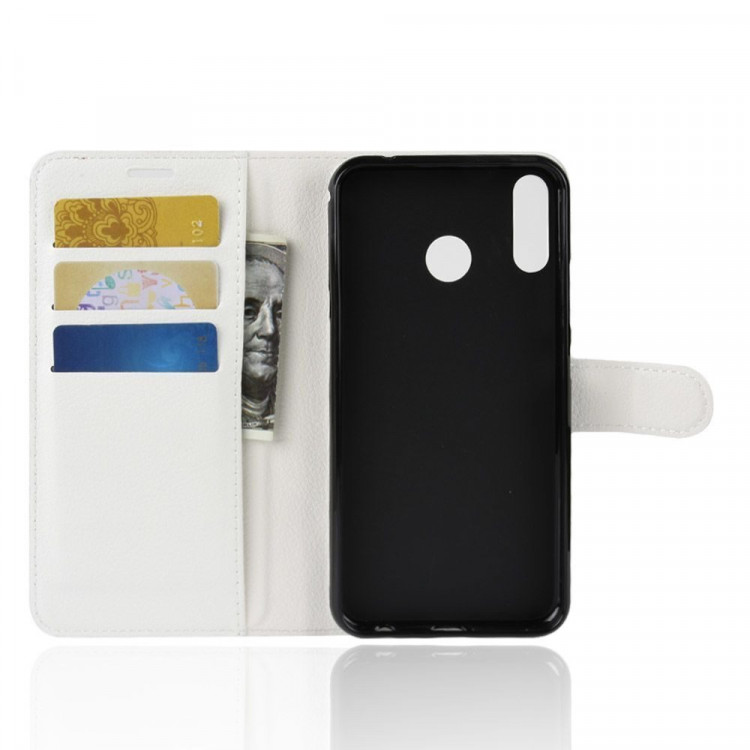 Чехол с визитницей для Asus ZenFone 5 ZE620KL / 5z ZS620KL (белый)