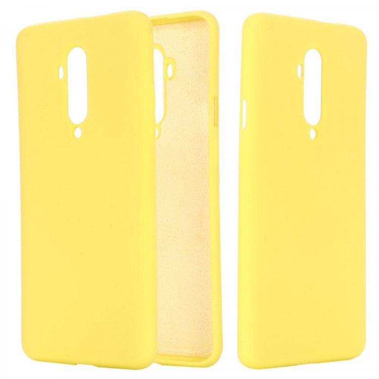 Силиконовый чехол Mobile Shell для OnePlus 7T Pro (желтый)