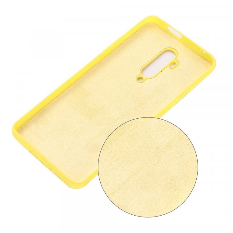 Силиконовый чехол Mobile Shell для OnePlus 7T Pro (желтый)