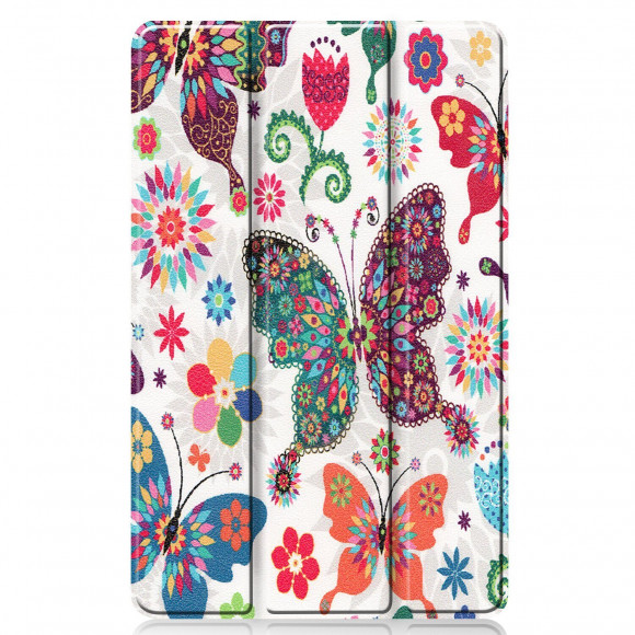 Чехол Smart Case для Samsung Galaxy Tab S6 Lite (Butterflies and Flowers)