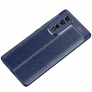 Чехол-накладка Litchi Grain для Honor 80 (темно-синий)