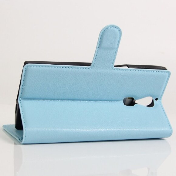 Чехол с визитницей для DOOGEE F5 / F5 Pro (голубой) Чехол с визитницей для DOOGEE F5 / F5 Pro (голубой)