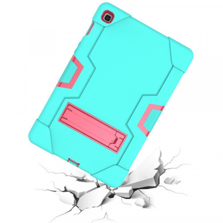 Гибридный TPU чехол для Samsung Galaxy Tab S5e SM-T720 / SM-T725 (голубой + розовый)