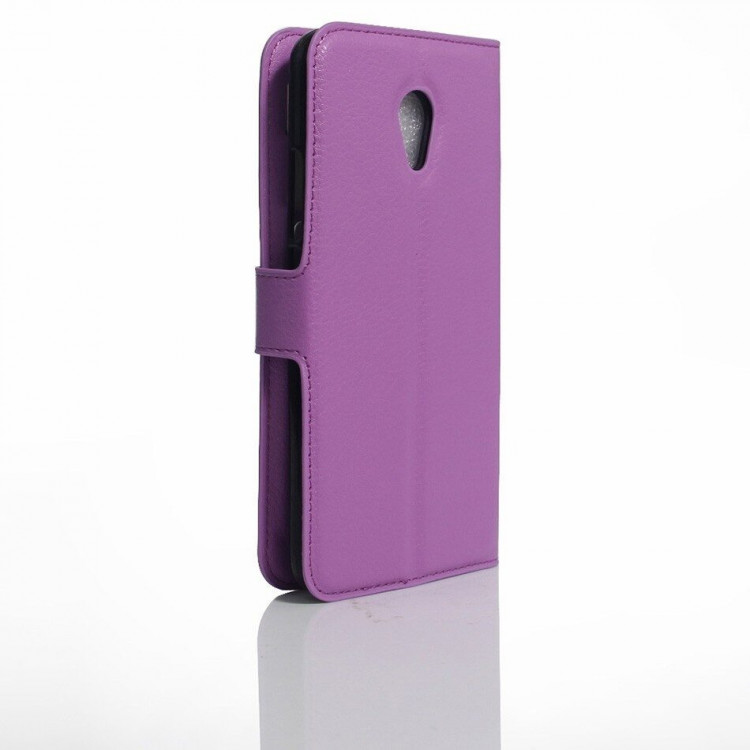 Чехол с визитницей для Meizu MX5 (фиолетовый)