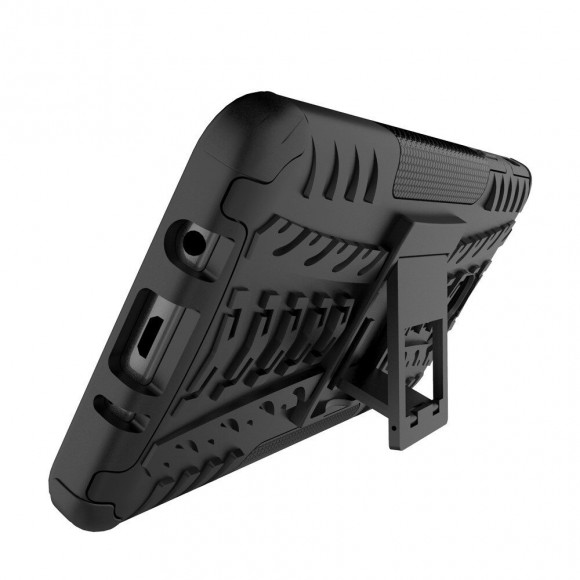 Чехол Hybrid Armor для Samsung Galaxy J7 Prime SM-G610F/DS (черный) (On7 2016 SM-G6100)