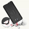 Чехол Hybrid Armor для Samsung Galaxy J7 Prime SM-G610F/DS (черный) (On7 2016 SM-G6100)
