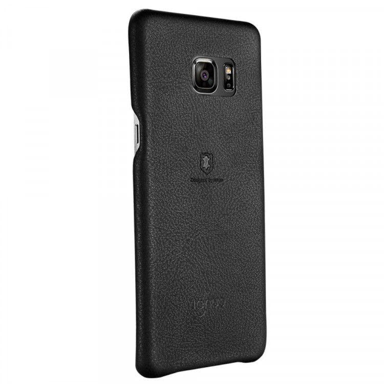 Кожаная накладка LENUO для Samsung Galaxy Note 7 (черный)
