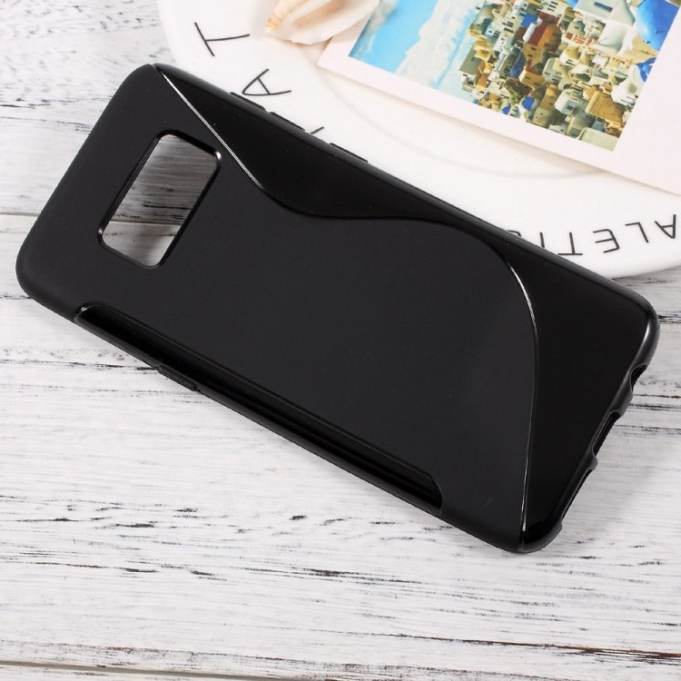 Нескользящий чехол для Samsung Galaxy S8 (черный)