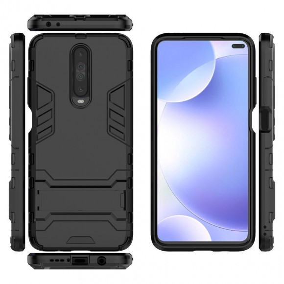 Чехол Duty Armor для Xiaomi Redmi K30 (черный) Чехол Duty Armor для Xiaomi Redmi K30 (черный)