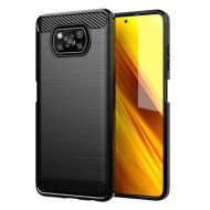 Чехол-накладка Carbon Fibre для Xiaomi Poco X3 NFC / Poco X3 / Poco X3 Pro (черный) Чехол-накладка Carbon Fibre для Xiaomi Poco X3 NFC / Poco X3 / Poco X3 Pro (черный)