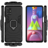 Чехол Armor Ring Holder для Samsung Galaxy M51 (черный)