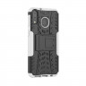 Чехол Hybrid Armor для Samsung Galaxy M20 (черный + белый)