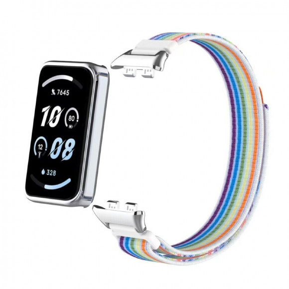 Ремешок с нейлоновой петлей для Honor Band 9 (разноцветный) Ремешок с нейлоновой петлей для Honor Band 9 (разноцветный)