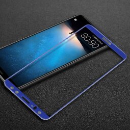 Защитное стекло 3D для Huawei Mate 10 Lite / Nova 2i (голубой)