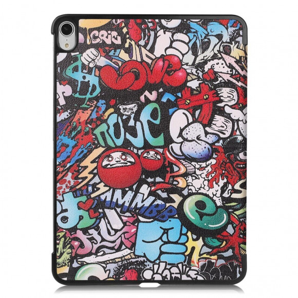 Чехол Smart Case для Apple iPad Pro 11 (2018) / iPad Air 4 (2020) / iPad Air 5 (2022) (Graffiti)