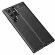 Чехол-накладка Litchi Grain для Samsung Galaxy S22 Ultra (черный)