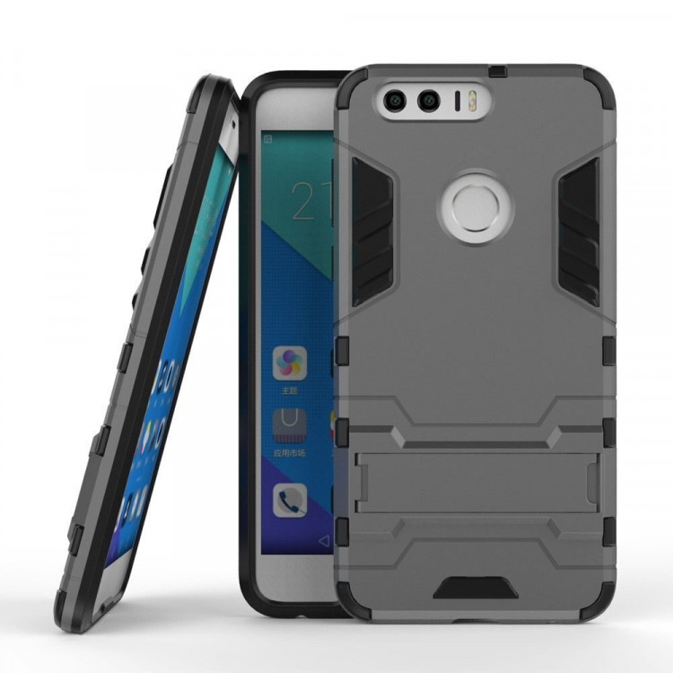 Чехол Duty Armor для Huawei Honor 8 (серый)