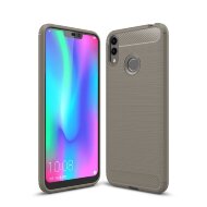 Чехол-накладка Carbon Fibre для Huawei Honor 8C (серый) Чехол-накладка Carbon Fibre для Huawei Honor 8C (серый)