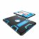 Гибридный TPU чехол для Apple iPad Pro 10.5 / iPad Air (2019) (черный + голубой)