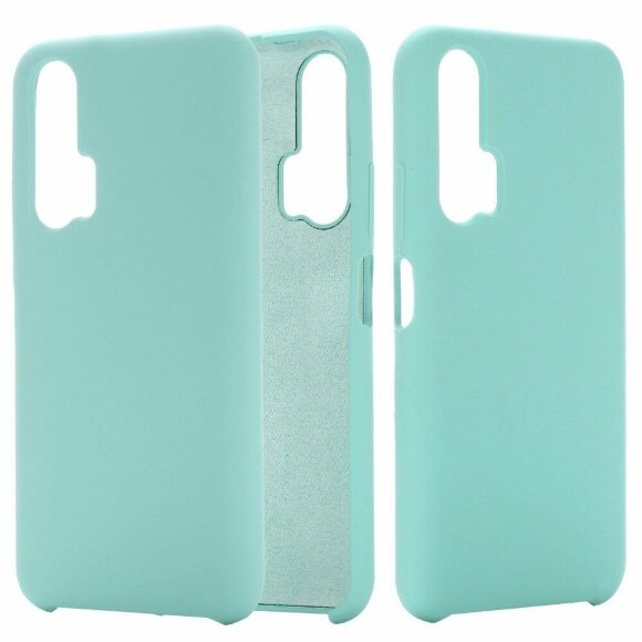 Силиконовый чехол Mobile Shell для Honor 20 Pro (бирюзовый)