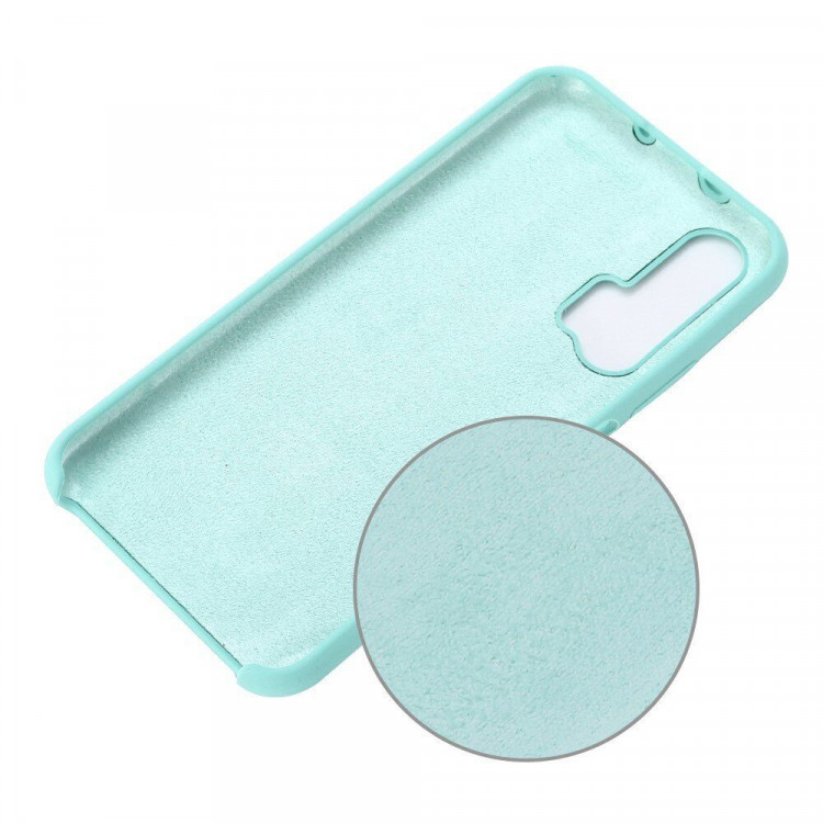 Силиконовый чехол Mobile Shell для Honor 20 Pro (бирюзовый)