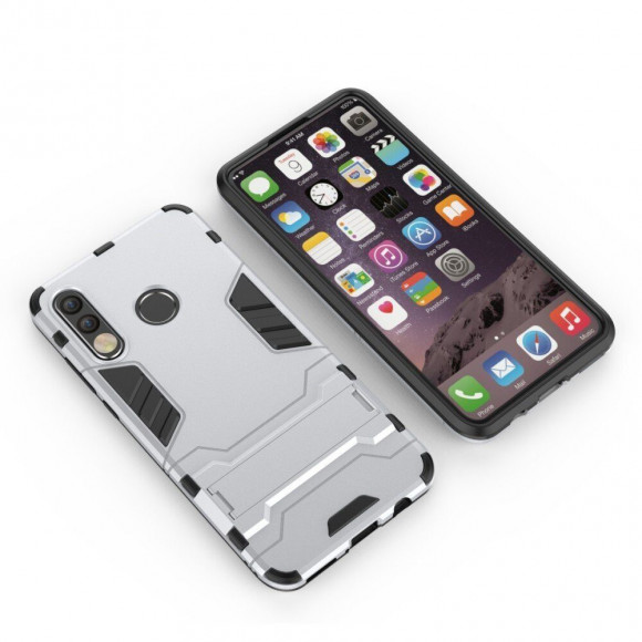 Чехол Duty Armor для Huawei P30 Lite / Huawei nova 4e / Honor 20S (MAR-LX1H) (серебряный) Чехол Duty Armor для Huawei P30 Lite / Huawei nova 4e / Honor 20S (MAR-LX1H) (серебряный)