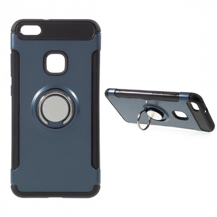 Чехол Hybrid Kickstand для Huawei P10 Lite (темно-серый)